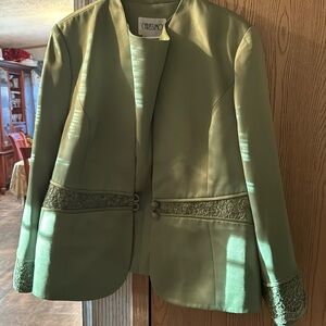 Carissimo green three piece suit